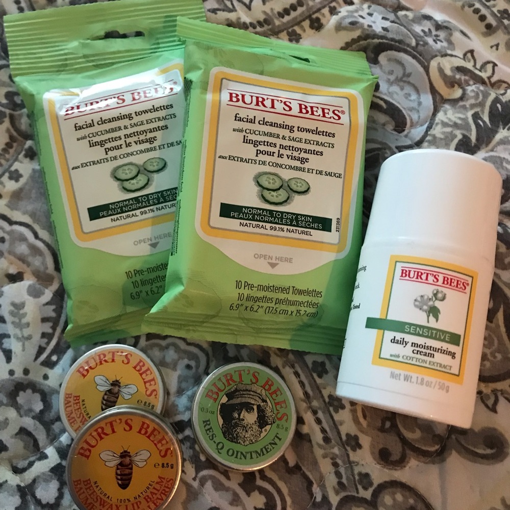 New Burt’s Bees Skincare lot